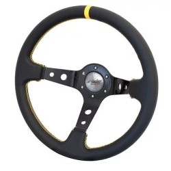 coupelle-de-volant-universelle-avec-couture-jaune