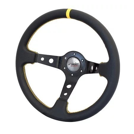 universal-steering-wheel-cup-with-yellow-stitching