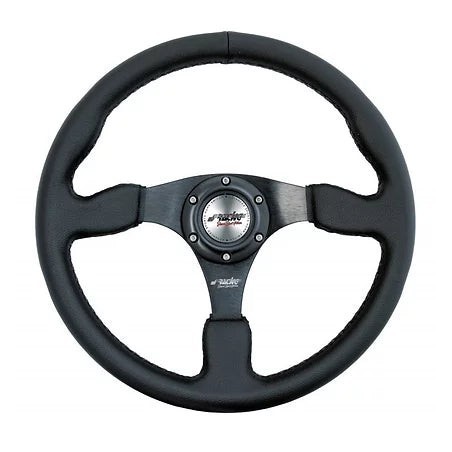 volante-universale-in-eco-pelle-nera-e-razze-in-alluminio-satinato