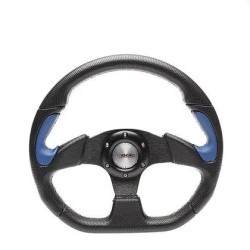 steering wheel-x2-poly-leather-blue
