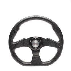 steering wheel-x2-poly-leather-black