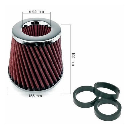 biconical-helical-cotton-red filter