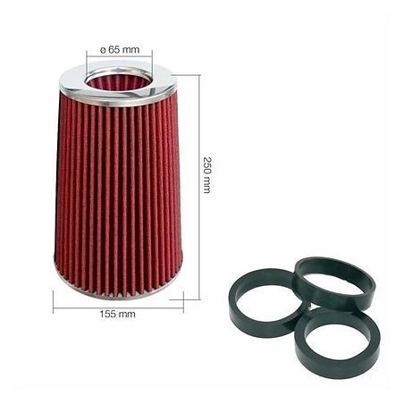 filtre-biconique-coton-rouge