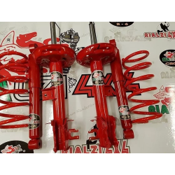 Kit completo R-6 ammortizzatori rialzati +2 cm