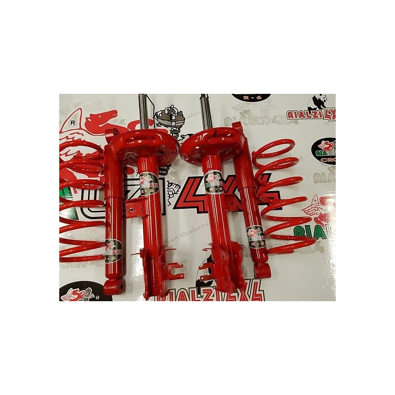 Kit completo R-6 ammortizzatori rialzati +2 cm