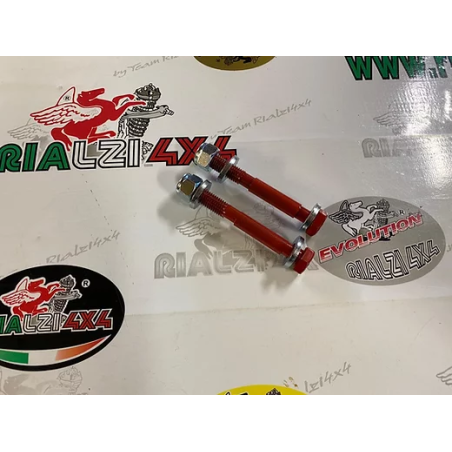 Coppia bulloni eccentrici per campanatura fuselli montanti panda 4x4 141