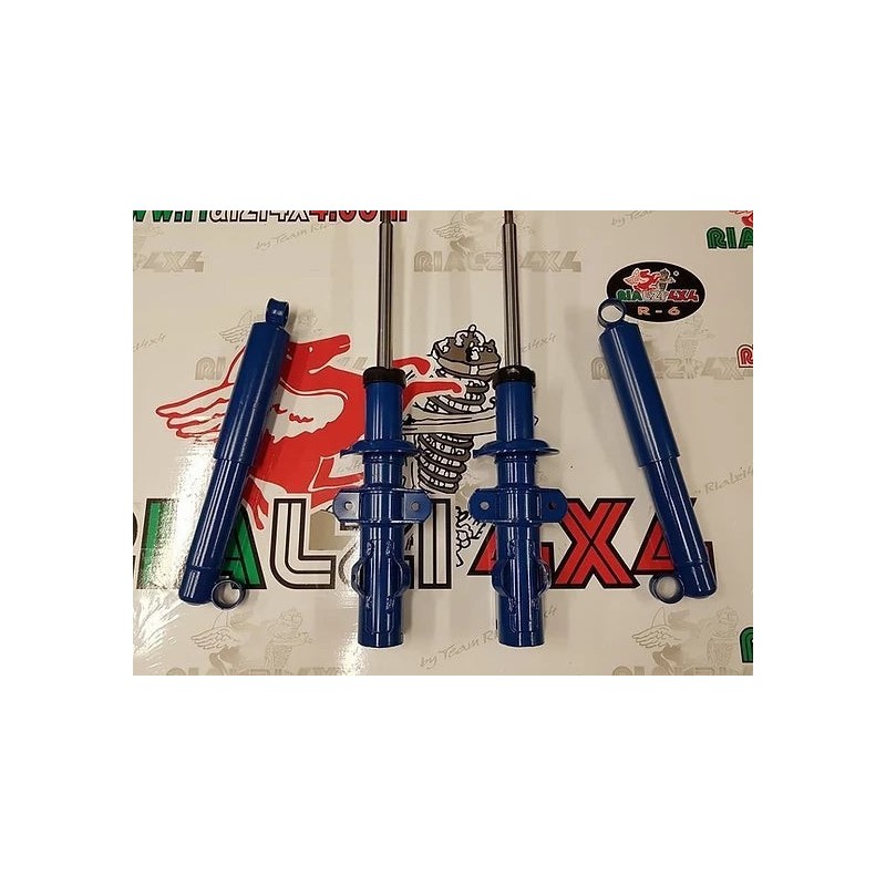 Kit de relevage avant 3-6 cm et arrière 4 cm pour systèmes méthane-gpl-panda-4x
